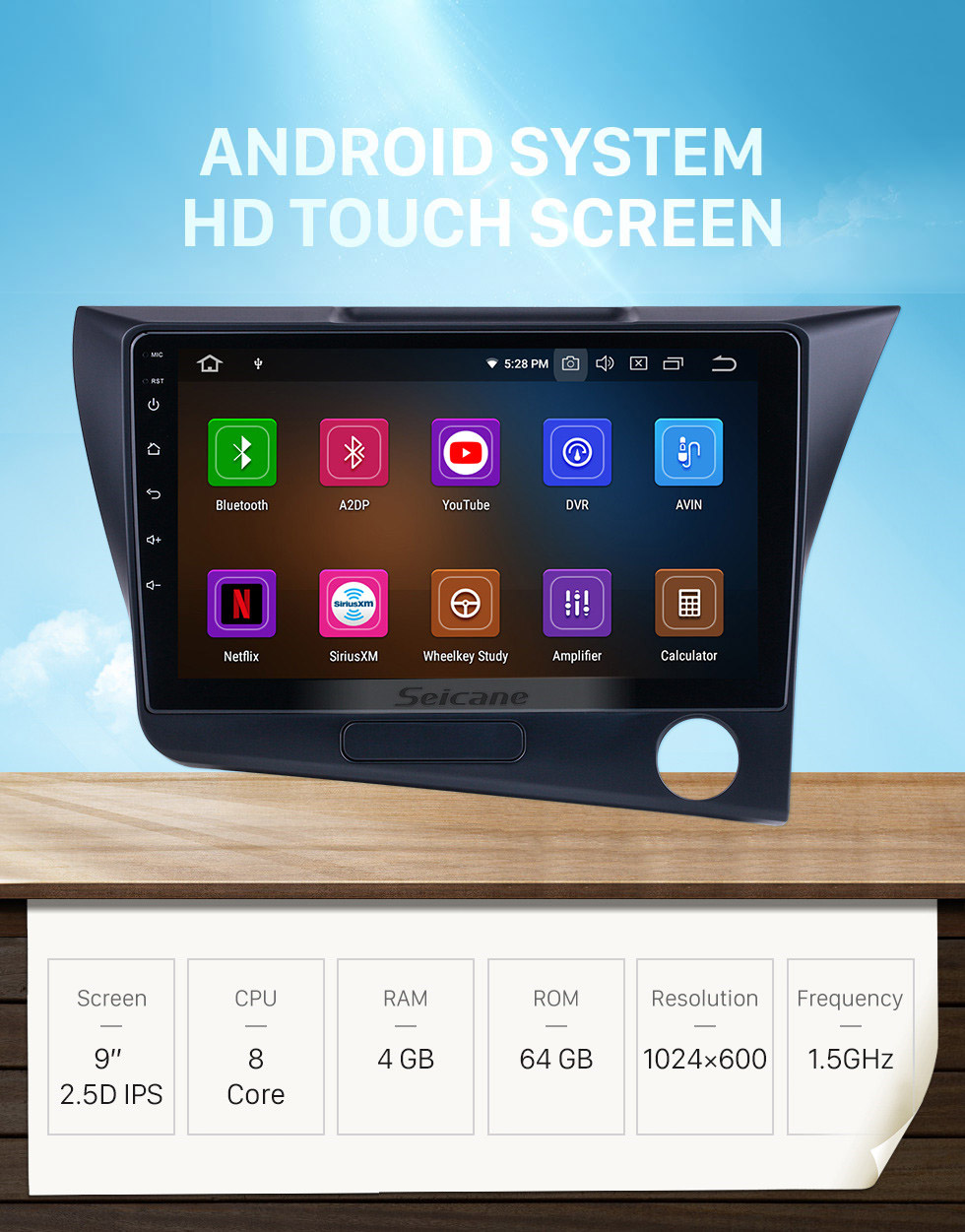 Seicane Android 10.0 For 2010 Honda CRZ RHD Radio 9 inch GPS Navigation System with Bluetooth HD Touchscreen Carplay support SWC Seicane Android 10.0 For 2010 Honda CRZ RHD Radio 9 inch GPS Navigation System with Bluetooth HD Touchscreen Carplay support SWC