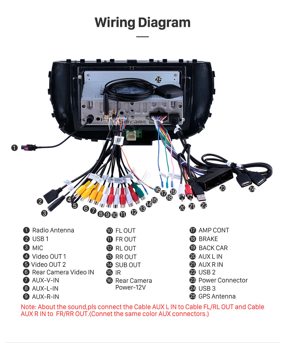 Seicane OEM Android 11.0 para 2019 Kia Soul Radio con Bluetooth 9 pulgadas HD Pantalla táctil Sistema de navegación GPS Carplay compatible con DSP