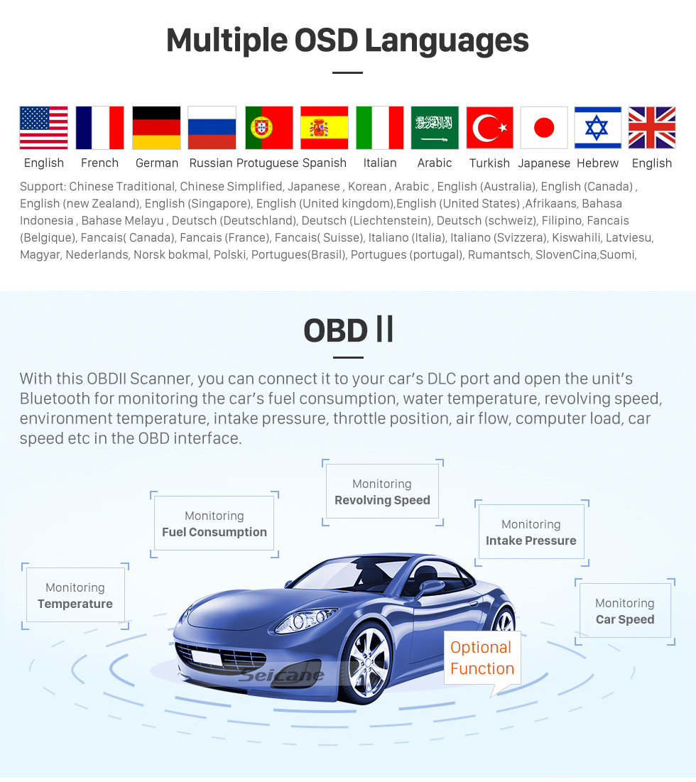 Seicane OEM Android 11.0 для 2019 Kia Soul Radio с Bluetooth 9 дюймов HD сенсорный экран GPS-навигатор Поддержка Carplay DSP