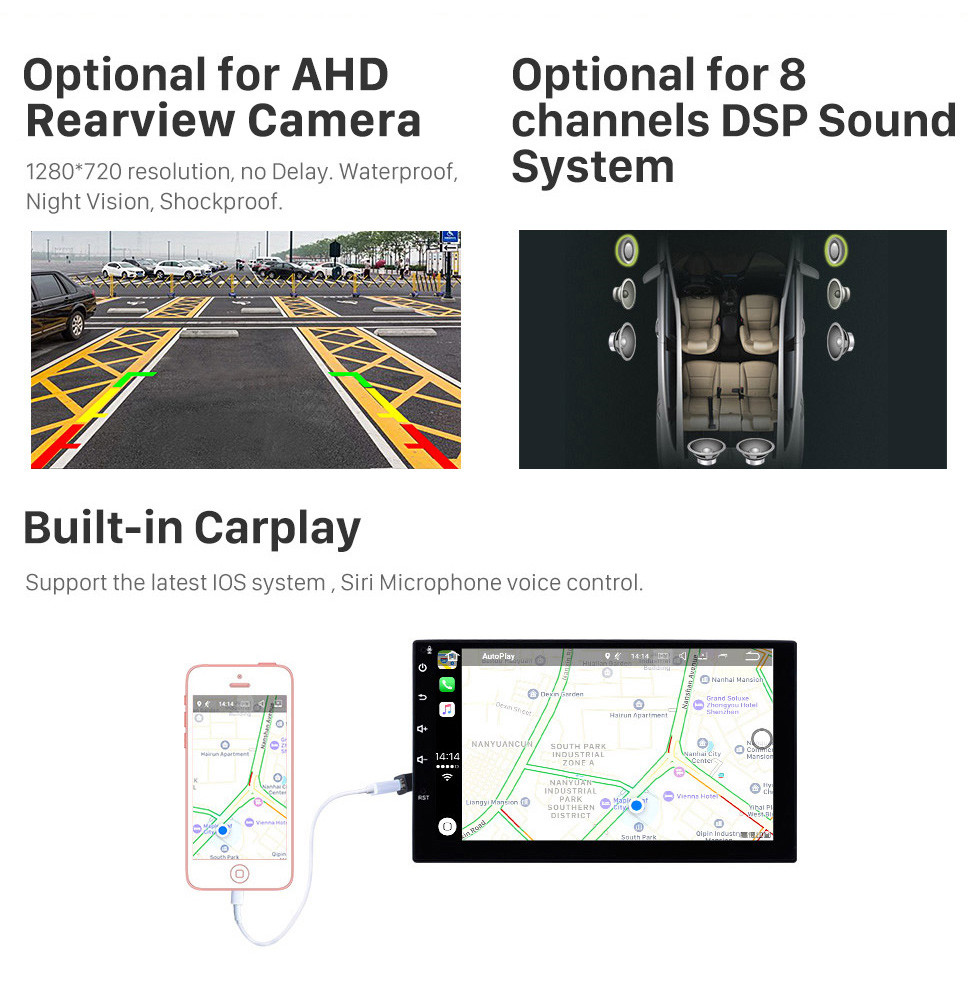 Seicane Android 9.0 10,1 pouces HD à écran tactile Système de navigation GPS stéréo automatique 2012-2016 Renault Clio numérique / analogique Climatiseur manuel Prise en charge Bluetooth 3G / 4G Réseau sans fil OBDII Vidéo Contrôle du volant DVR Seicane Android 9.0 10,1 pouces HD à écran tactile Système de navigation GPS stéréo automatique 2012-2016 Renault Clio numérique / analogique Climatiseur manuel Prise en charge Bluetooth 3G / 4G Réseau sans fil OBDII Vidéo Contrôle du volant DVR