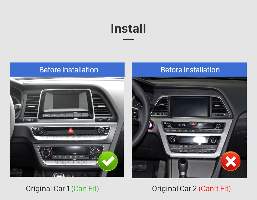 Seicane OEM 9 inch Android 10.0 for 2018 HYUNDAI SONATA Radio GPS Navigation System With HD Touchscreen Bluetooth support Carplay OBD2 DVR TPMS Seicane OEM 9 inch Android 10.0 for 2018 HYUNDAI SONATA Radio GPS Navigation System With HD Touchscreen Bluetooth support Carplay OBD2 DVR TPMS