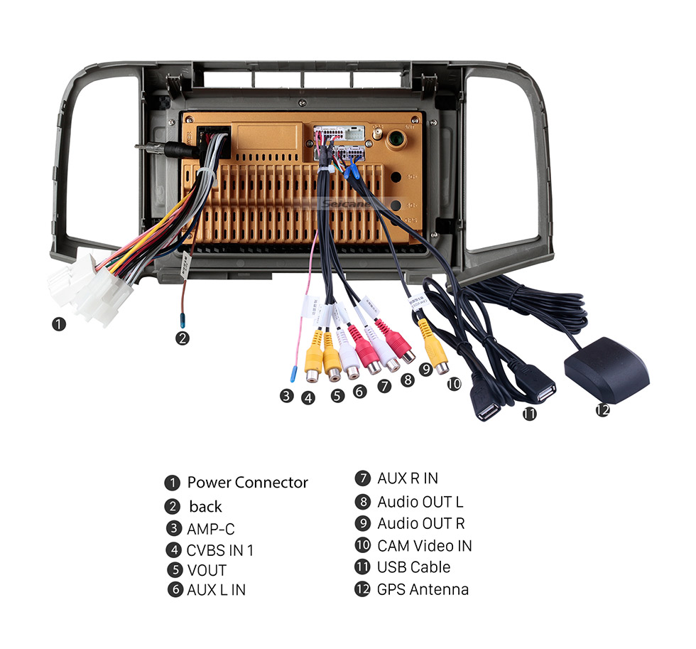 Seicane 9 pulgadas Android 10.0 para 2014 2011 TOYOTA VENZA Sistema de navegación GPS estéreo con Bluetooth OBD2 DVR TPMS Cámara de visión trasera Seicane 9 pulgadas Android 10.0 para 2014 2011 TOYOTA VENZA Sistema de navegación GPS estéreo con Bluetooth OBD2 DVR TPMS Cámara de visión trasera