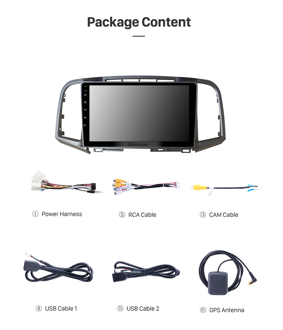 Seicane 9 inch Android 10.0  for  2014  2011 TOYOTA VENZA Stereo GPS navigation system  with Bluetooth OBD2 DVR TPMS Rearview Camera