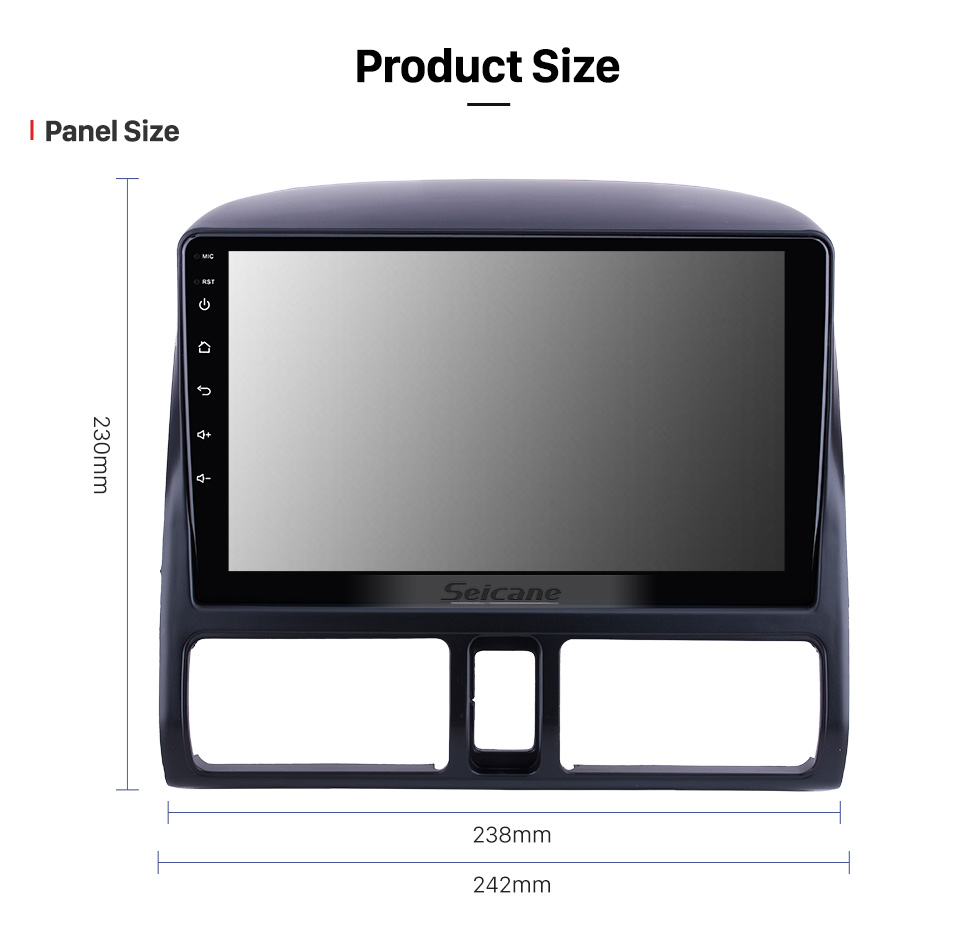 Seicane Android 10.0 For Honda CRV 2002 Radio GPS Navigation System 9 inch HD Touchscreen with Bluetooth support Carplay Rear camera DVR Seicane Android 10.0 For Honda CRV 2002 Radio GPS Navigation System 9 inch HD Touchscreen with Bluetooth support Carplay Rear camera DVR