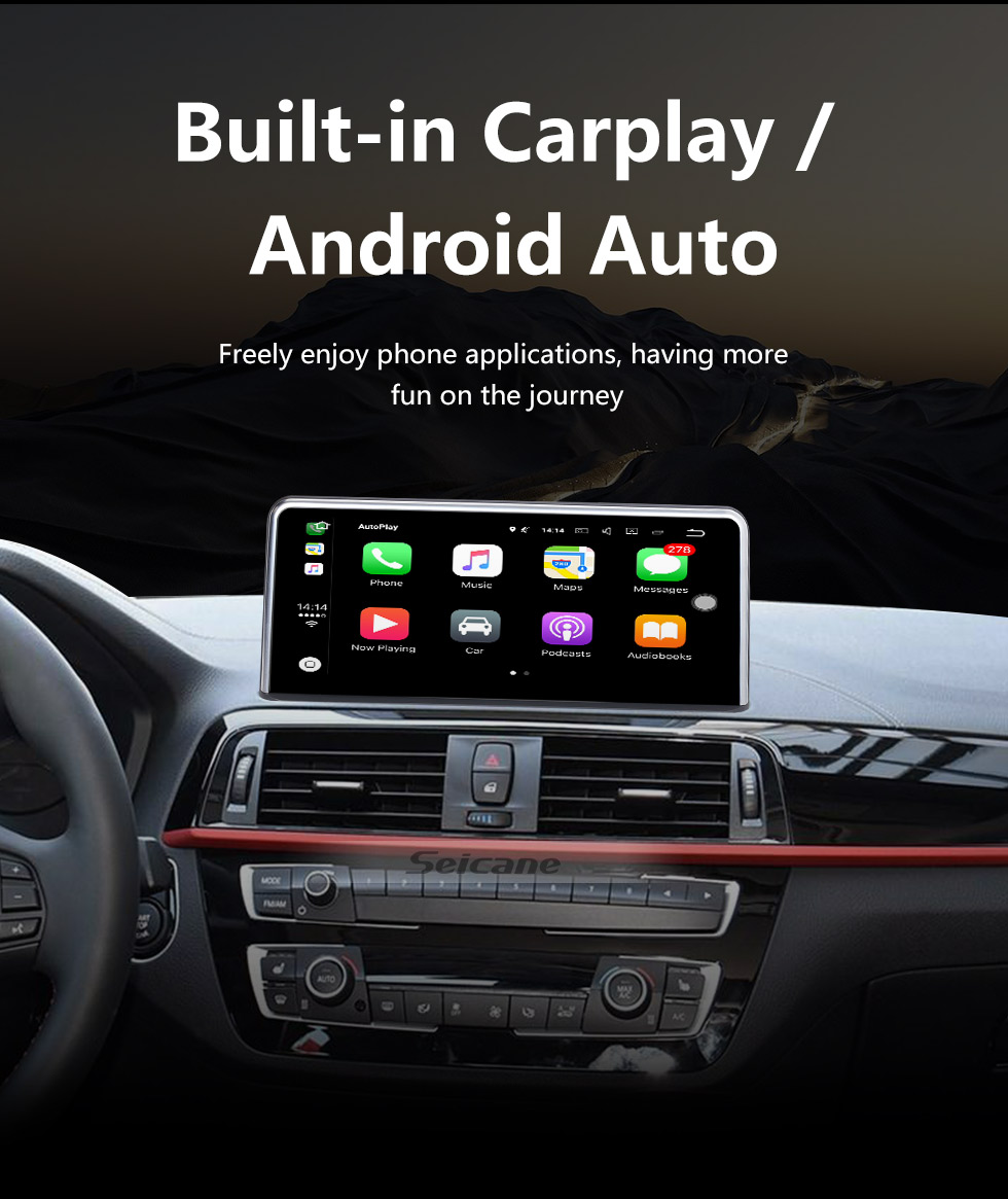 Seicane 8,8 Zoll Android 10.0 für BMW 2er (2017-) EVO Radio GPS Navigationssystem Mit HD Touchscreen Bluetooth Unterstützung Carplay DVR Seicane 8,8 Zoll Android 10.0 für BMW 2er (2017-) EVO Radio GPS Navigationssystem Mit HD Touchscreen Bluetooth Unterstützung Carplay DVR