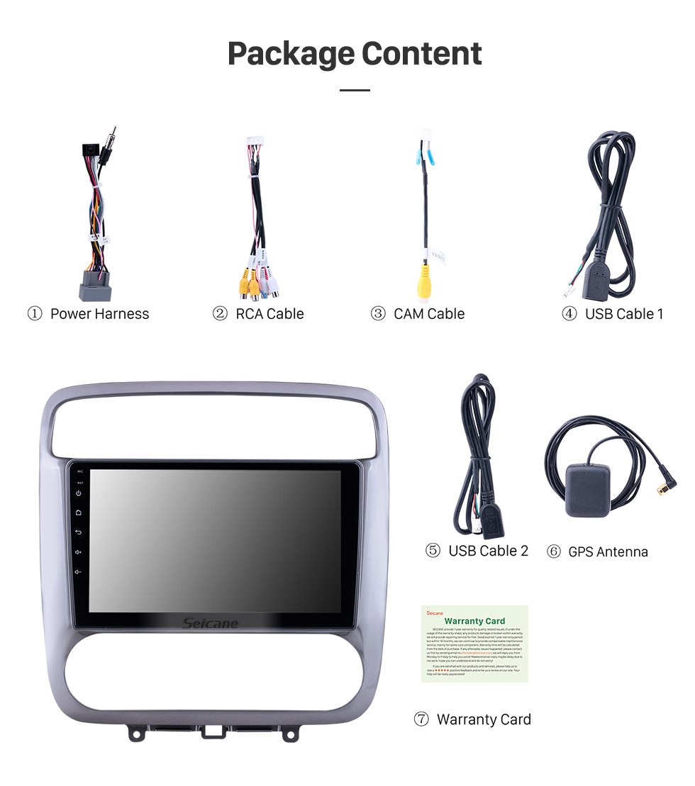 Seicane For 2005 Honda Stream Radio Android 10.0 HD Touchscreen 9 inch GPS Navigation System with WIFI Bluetooth support Carplay DVR Seicane For 2005 Honda Stream Radio Android 10.0 HD Touchscreen 9 inch GPS Navigation System with WIFI Bluetooth support Carplay DVR