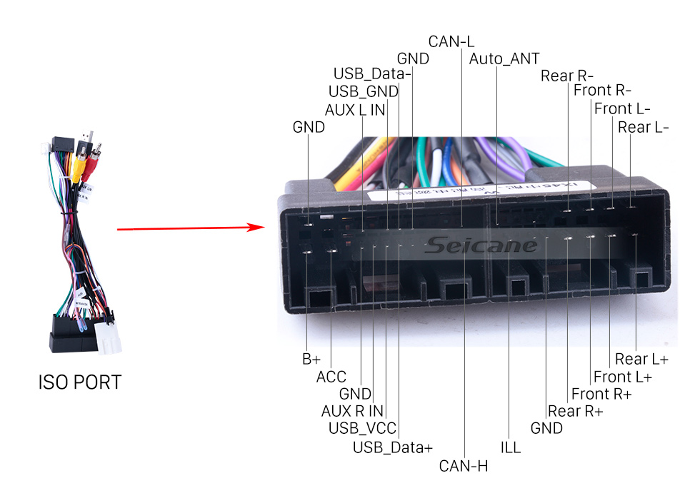 Seicane Android 10.0 de 9 pulgadas para 2015 Kia K3 / RIO RHD Radio Sistema de navegación GPS con pantalla táctil HD Soporte Bluetooth Carplay OBD2