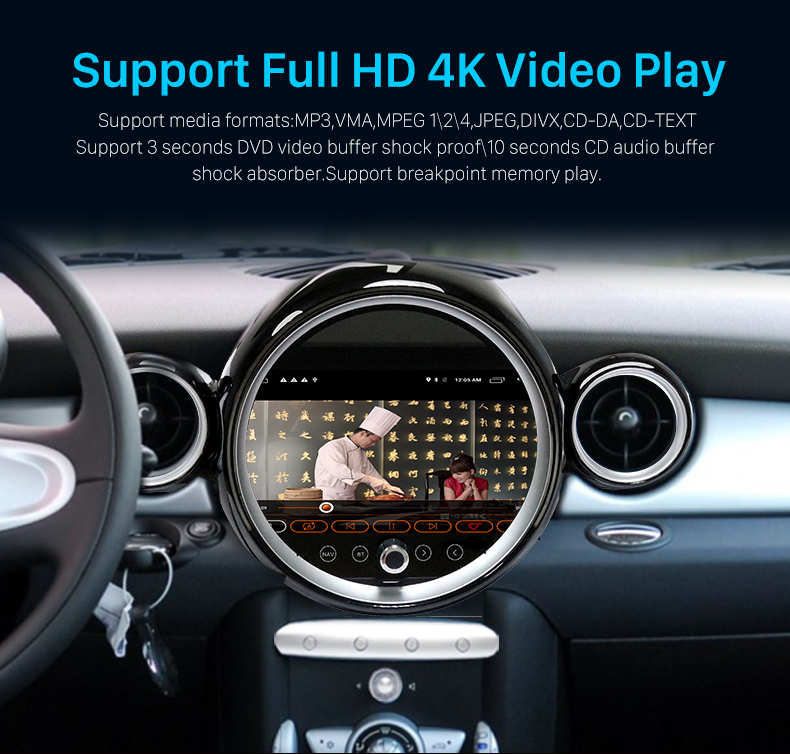 Seicane Bluetooth Touchscreen for 2007-2010 BMW MINI Cooper R56 R55 R57 R58 R60 R61 Radio GPS Navigation System with Carplay DSP 4G Support Rear View Camera DVR Seicane Bluetooth Touchscreen for 2007-2010 BMW MINI Cooper R56 R55 R57 R58 R60 R61 Radio GPS Navigation System with Carplay DSP 4G Support Rear View Camera DVR