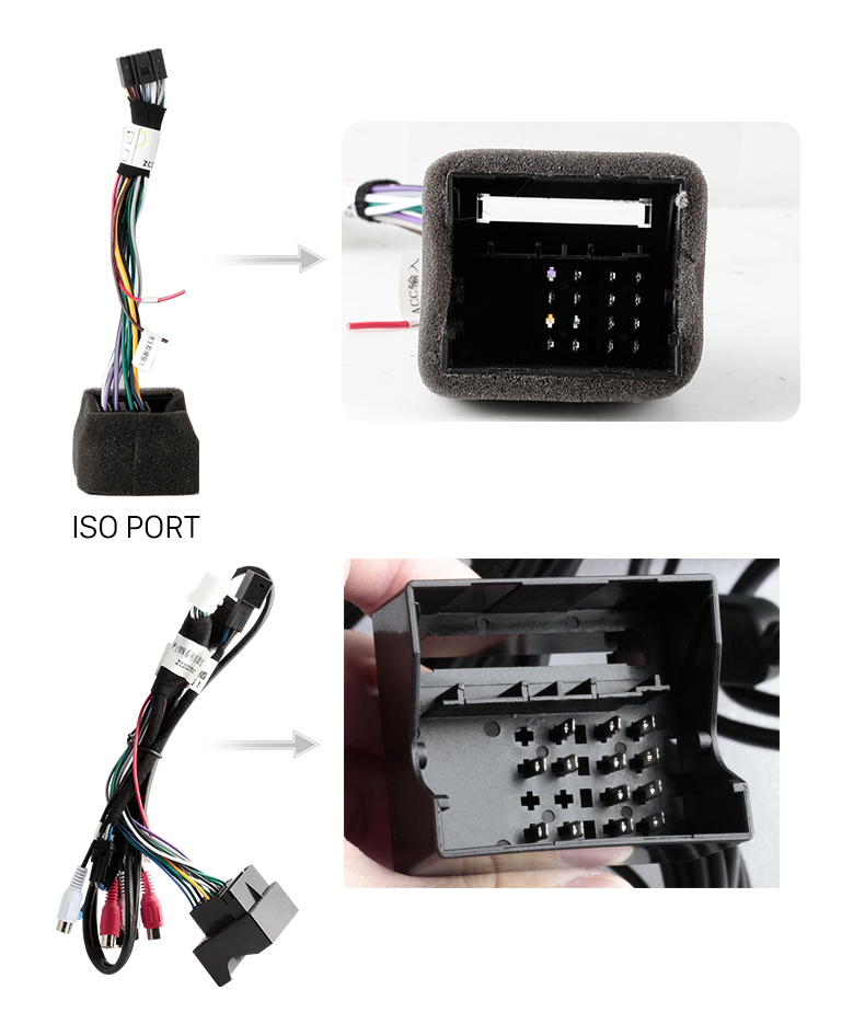 Seicane Écran tactile Bluetooth pour 2007-2010 BMW MINI Cooper R56 R55 R57 R58 R60 R61 Radio Système de navigation GPS avec Carplay DSP 4G Support Caméra de recul DVR