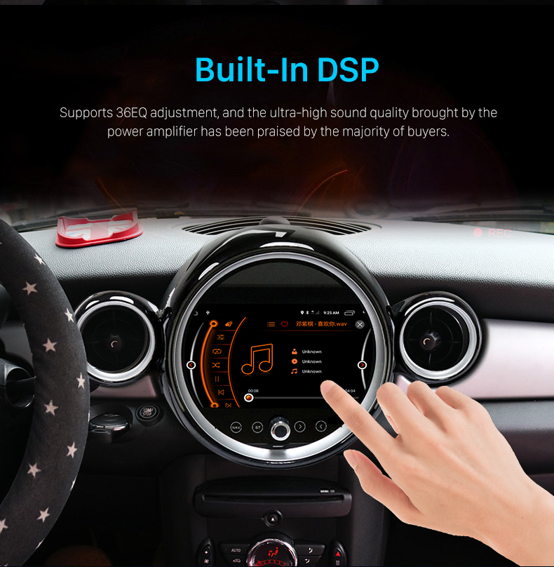 Seicane For 2010-2014 BMW MINI Cooper R56 R55 R57 R58 R60 R61 Android Car Stereo System with Built-in Carplay DSP Bluetooth Support GPS 4G WIFI 360° Camera Seicane For 2010-2014 BMW MINI Cooper R56 R55 R57 R58 R60 R61 Android Car Stereo System with Built-in Carplay DSP Bluetooth Support GPS 4G WIFI 360° Camera