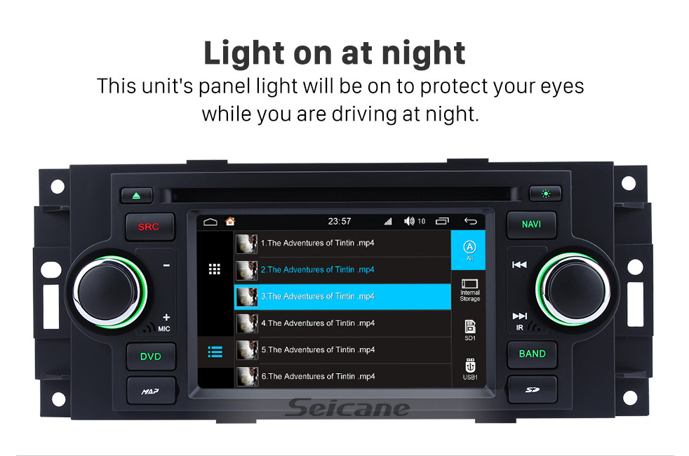 Seicane Reposição Android 8.0 leitor de DVD sistema de navegação GPS para 2002-2007 Dodge Durango Dakota P/U com OBD2 Bluetooth Rádio LinkMirror Ecrã Tátil DVR Backup Câmera TV USB SD 1080P Vídeo WIFI Controle de volante Seicane Reposição Android 8.0 leitor de DVD sistema de navegação GPS para 2002-2007 Dodge Durango Dakota P/U com OBD2 Bluetooth Rádio LinkMirror Ecrã Tátil DVR Backup Câmera TV USB SD 1080P Vídeo WIFI Controle de volante