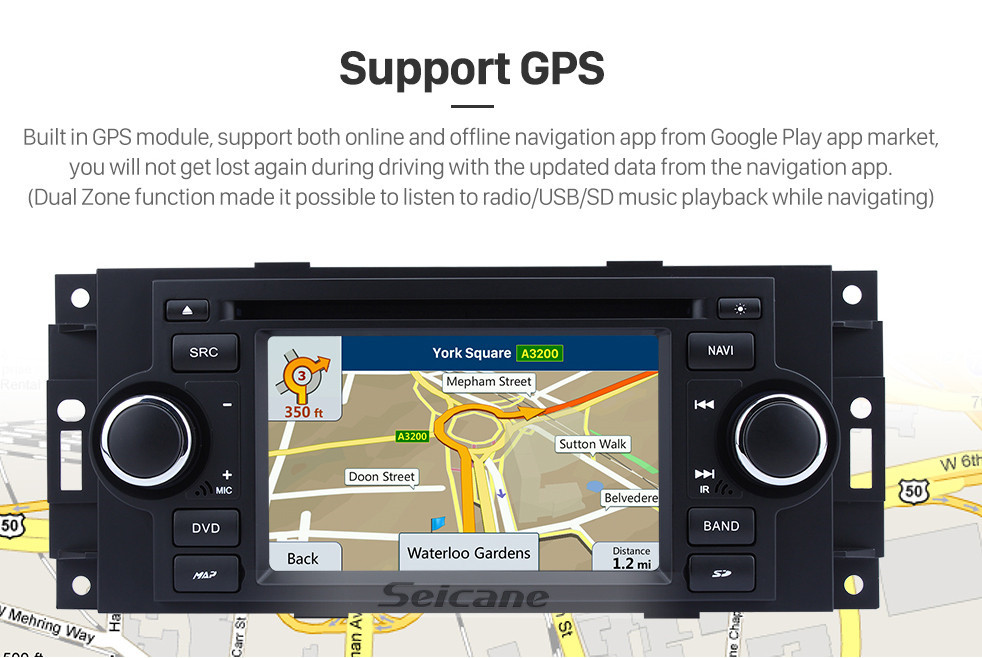 Seicane Reposição Android 8.0 leitor de DVD sistema de navegação GPS para 2002-2007 Dodge Durango Dakota P/U com OBD2 Bluetooth Rádio LinkMirror Ecrã Tátil DVR Backup Câmera TV USB SD 1080P Vídeo WIFI Controle de volante Seicane Reposição Android 8.0 leitor de DVD sistema de navegação GPS para 2002-2007 Dodge Durango Dakota P/U com OBD2 Bluetooth Rádio LinkMirror Ecrã Tátil DVR Backup Câmera TV USB SD 1080P Vídeo WIFI Controle de volante