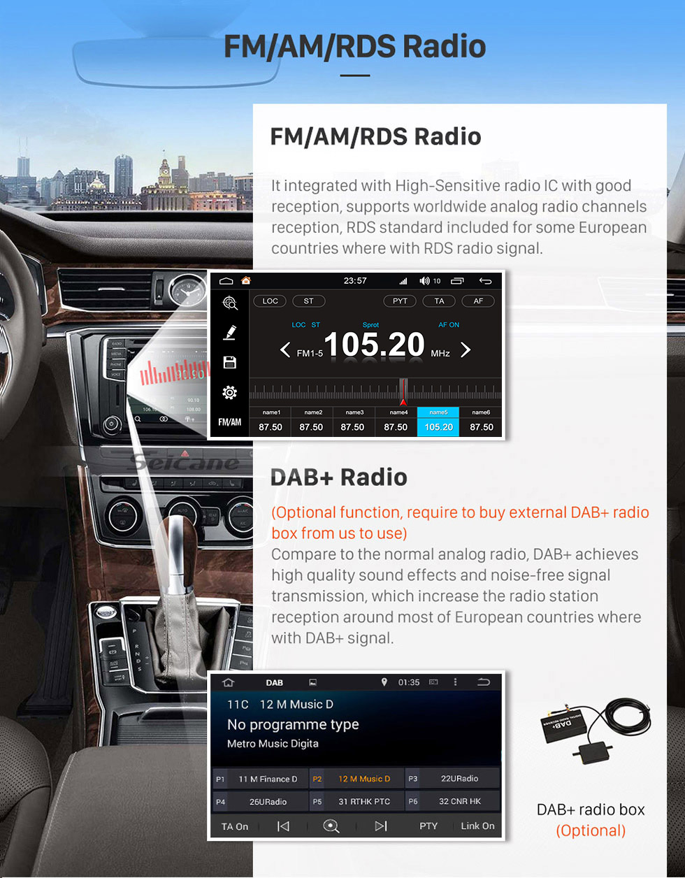 Seicane Android 8.0 GPS Navigation System for 2009 HYUNDAI I30 manual AC with Radio DVD Player Mirror link HD 1024*600 Touch Screen DVR TV Video WIFI USB SD Rearview Camera OBD2 Bluetooth Seicane Android 8.0 GPS Navigation System for 2009 HYUNDAI I30 manual AC with Radio DVD Player Mirror link HD 1024*600 Touch Screen DVR TV Video WIFI USB SD Rearview Camera OBD2 Bluetooth