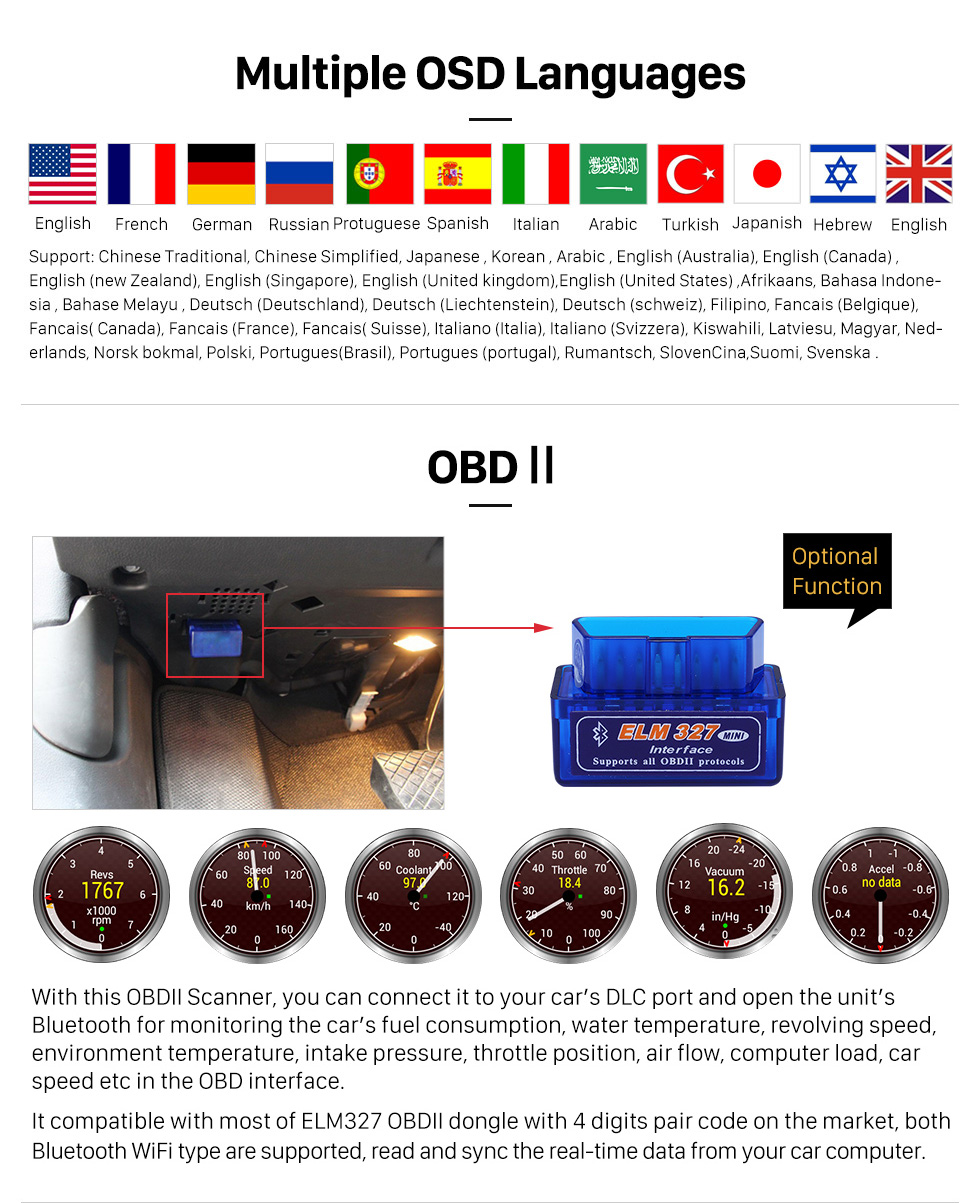 Seicane Android 8.0 GPS Navigation System for 2009 HYUNDAI I30 manual AC with Radio DVD Player Mirror link HD 1024*600 Touch Screen DVR TV Video WIFI USB SD Rearview Camera OBD2 Bluetooth Seicane Android 8.0 GPS Navigation System for 2009 HYUNDAI I30 manual AC with Radio DVD Player Mirror link HD 1024*600 Touch Screen DVR TV Video WIFI USB SD Rearview Camera OBD2 Bluetooth