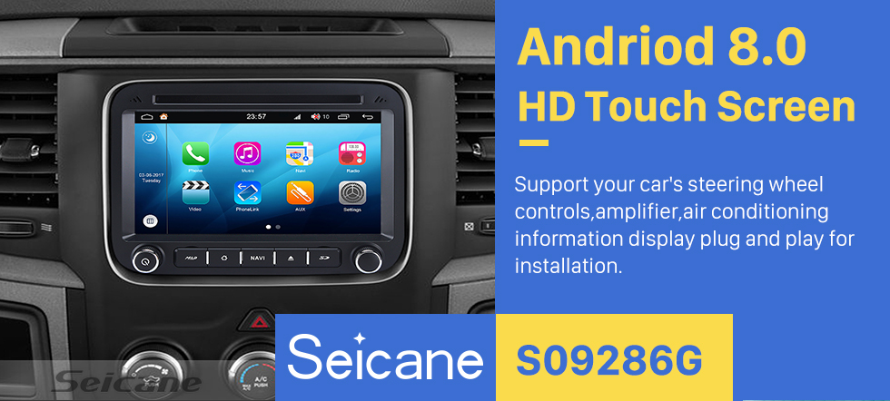 Seicane Android 8.0 2014 2015 2016 Jeep Renegade Replacement Stereo System GPS Radio Navigation 3G WiFi DVD Bluetooth USB SD Seicane Android 8.0 2014 2015 2016 Jeep Renegade Replacement Stereo System GPS Radio Navigation 3G WiFi DVD Bluetooth USB SD