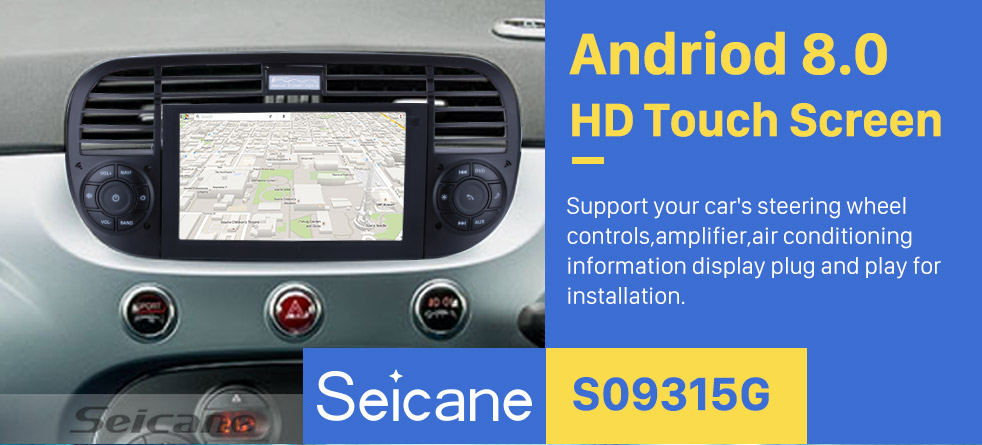 Seicane Android 8.0 GPS Radio DVD player Navigationssystem für 2007-2013 FIAT 500 mit CANBUS OBD2 Bluetooth HD 1024*600 Touch Screen DVR Rückfahr kamera TV Video WIFI Lenkrad-Steuerung USB SD Spiegel-Verbindung Seicane Android 8.0 GPS Radio DVD player Navigationssystem für 2007-2013 FIAT 500 mit CANBUS OBD2 Bluetooth HD 1024*600 Touch Screen DVR Rückfahr kamera TV Video WIFI Lenkrad-Steuerung USB SD Spiegel-Verbindung