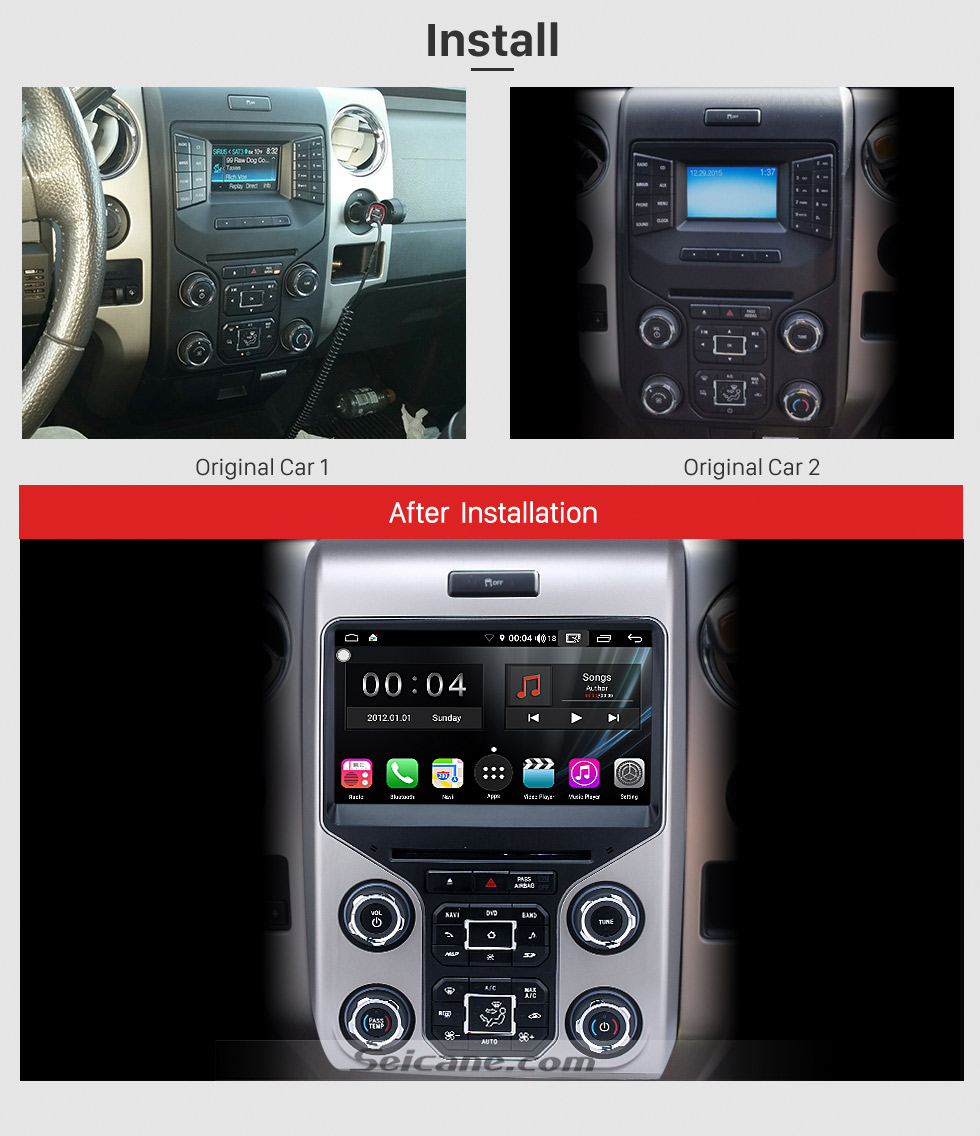 Seicane Android 9.0 Head Unit Car Stereo Sat Navi Multimedia Player for 2013 2014 2015 Ford F150 F250 F350 Expedition with GPS Radio DVD Bluetooth 3G WiFi Support SWC 3-zone POP Seicane Android 9.0 Head Unit Car Stereo Sat Navi Multimedia Player for 2013 2014 2015 Ford F150 F250 F350 Expedition with GPS Radio DVD Bluetooth 3G WiFi Support SWC 3-zone POP