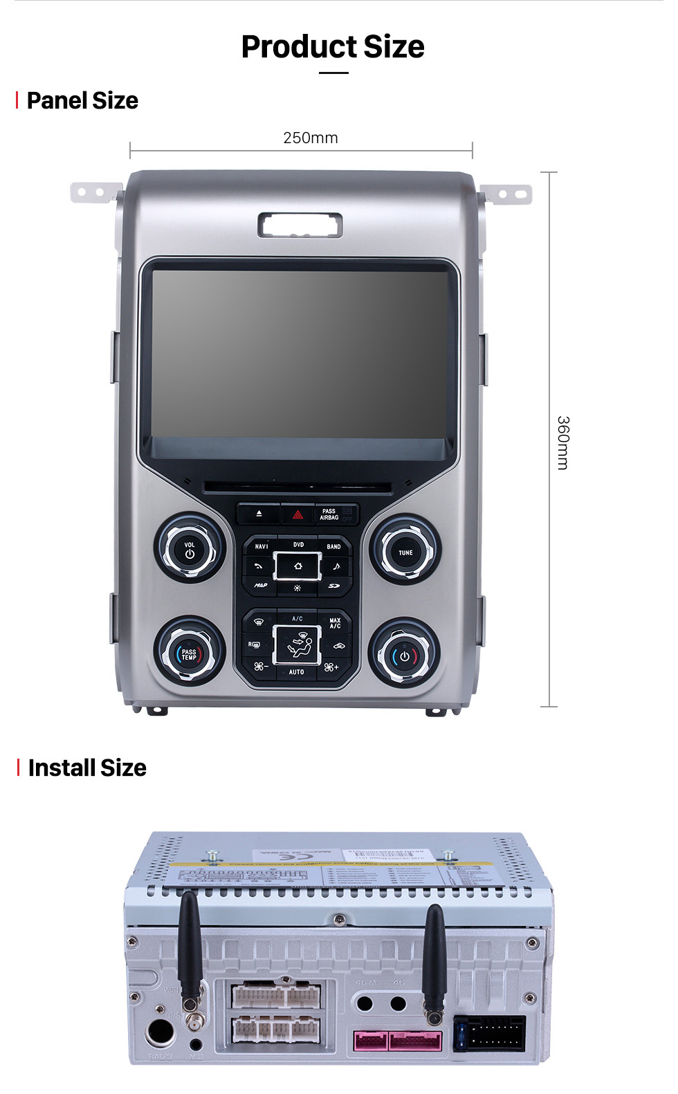 Seicane Android 9.0 Head Unit Car Stereo Sat Navi Multimedia Player for 2013 2014 2015 Ford F150 F250 F350 Expedition with GPS Radio DVD Bluetooth 3G WiFi Support SWC 3-zone POP Seicane Android 9.0 Head Unit Car Stereo Sat Navi Multimedia Player for 2013 2014 2015 Ford F150 F250 F350 Expedition with GPS Radio DVD Bluetooth 3G WiFi Support SWC 3-zone POP