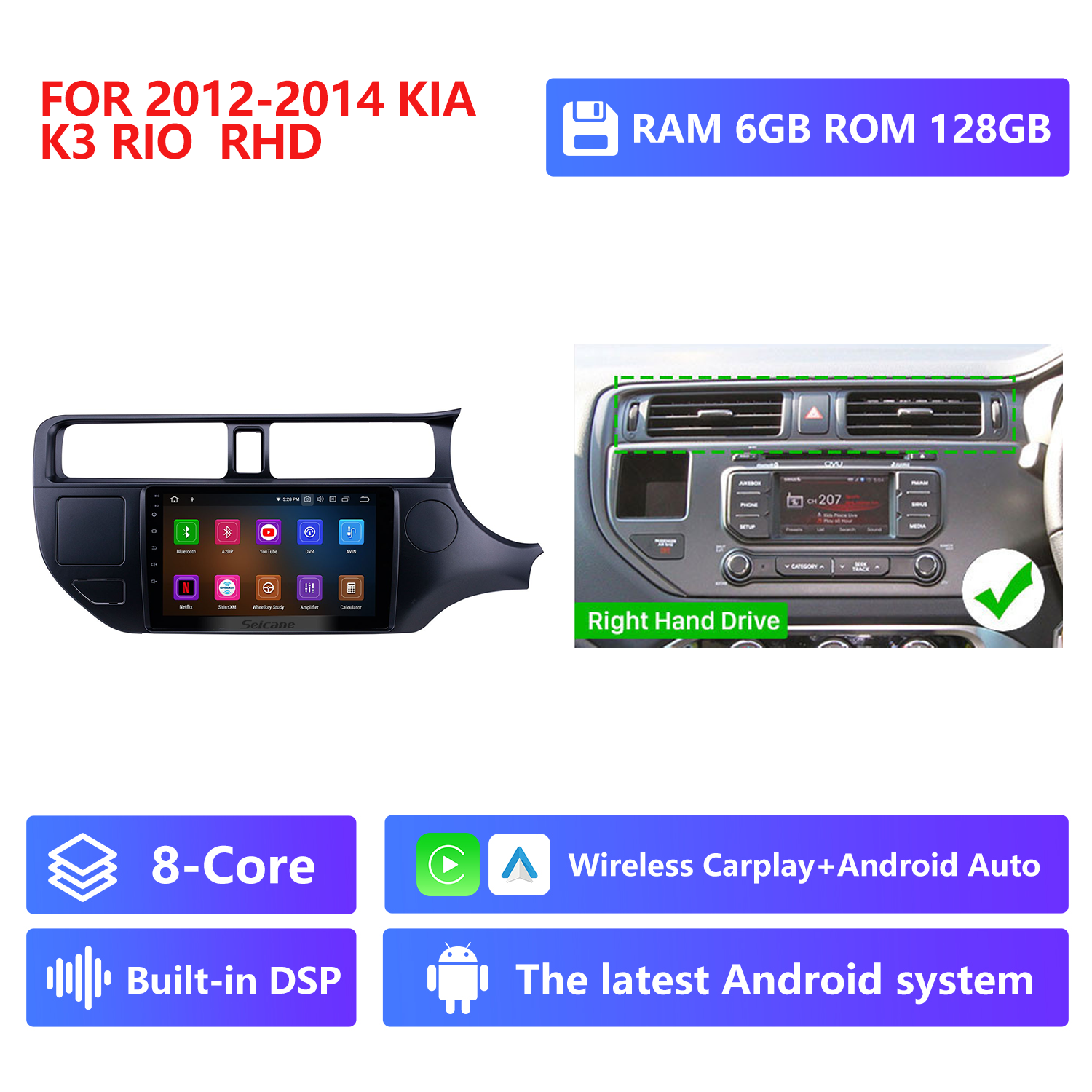 RAM 6G,ROM 128G