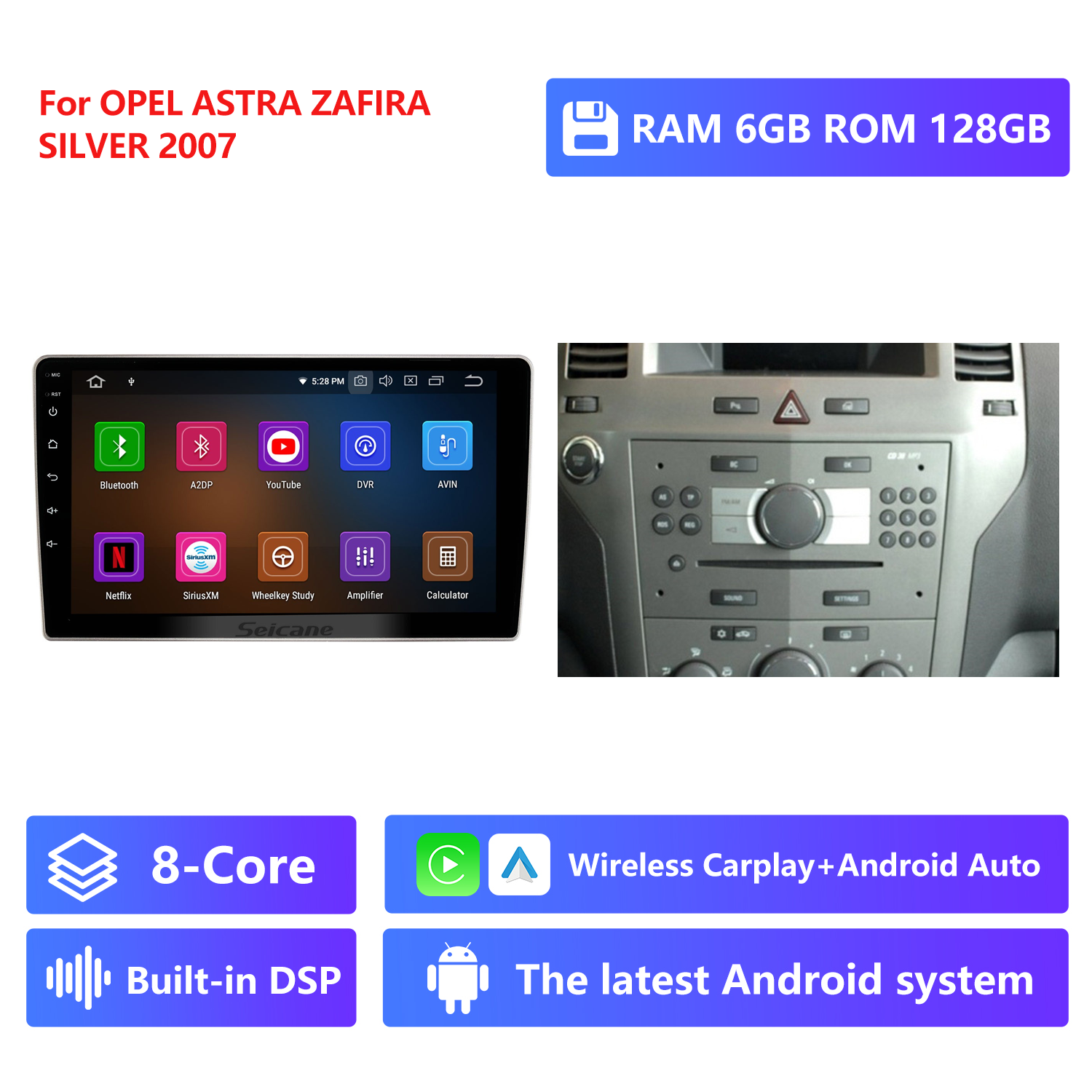 RAM 6G,ROM 128G