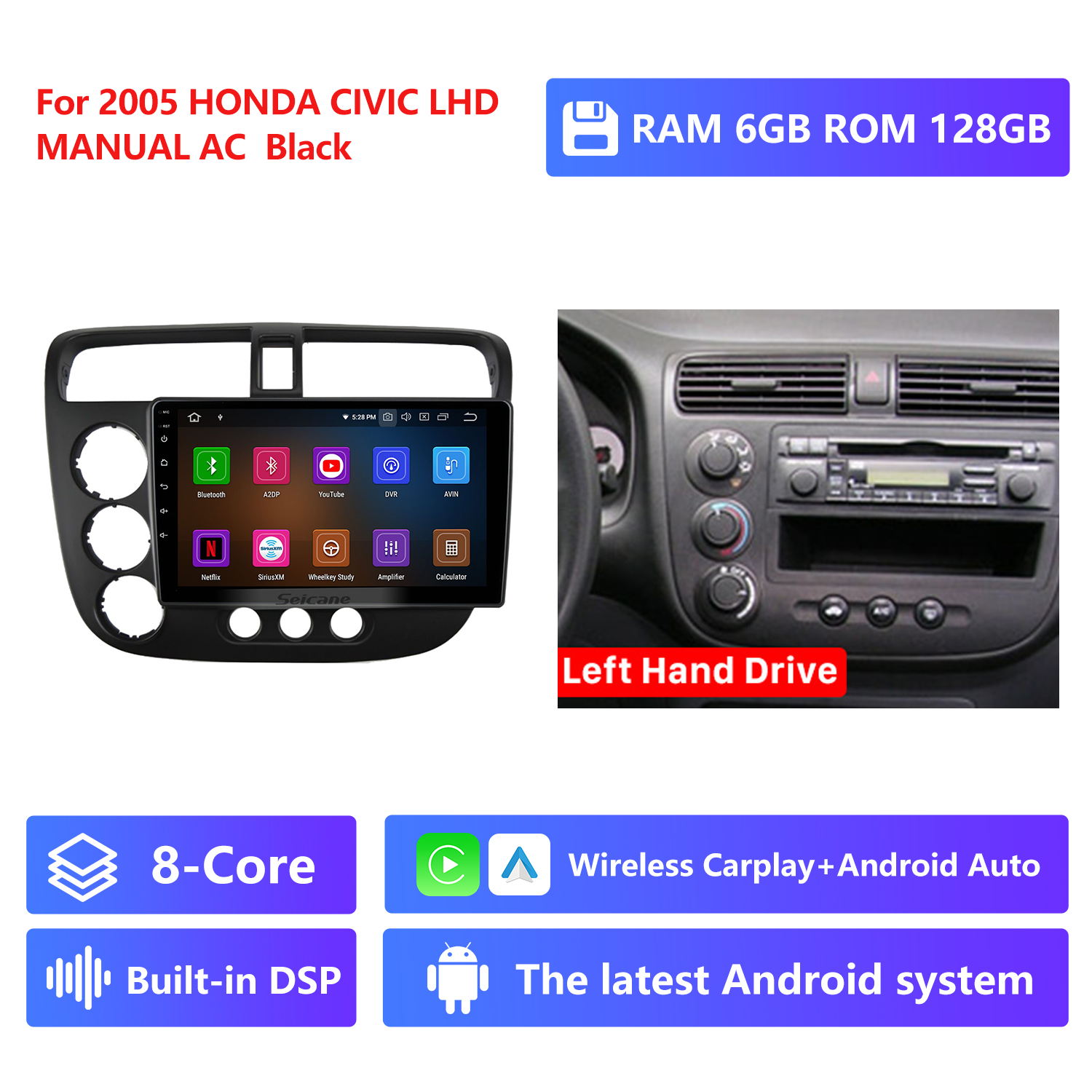 RAM 6G,ROM 128G,Black