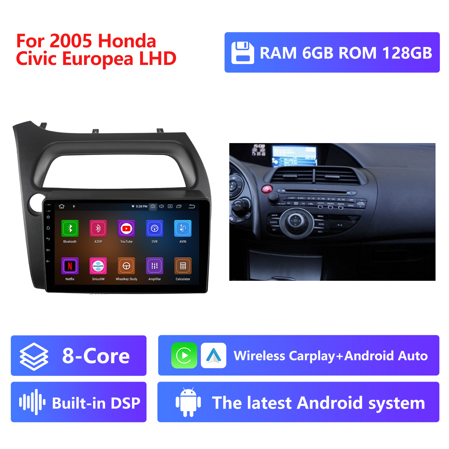 RAM 6G,ROM 128G
