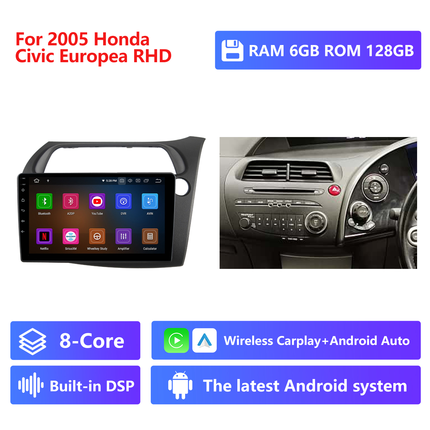 RAM 6G,ROM 128G