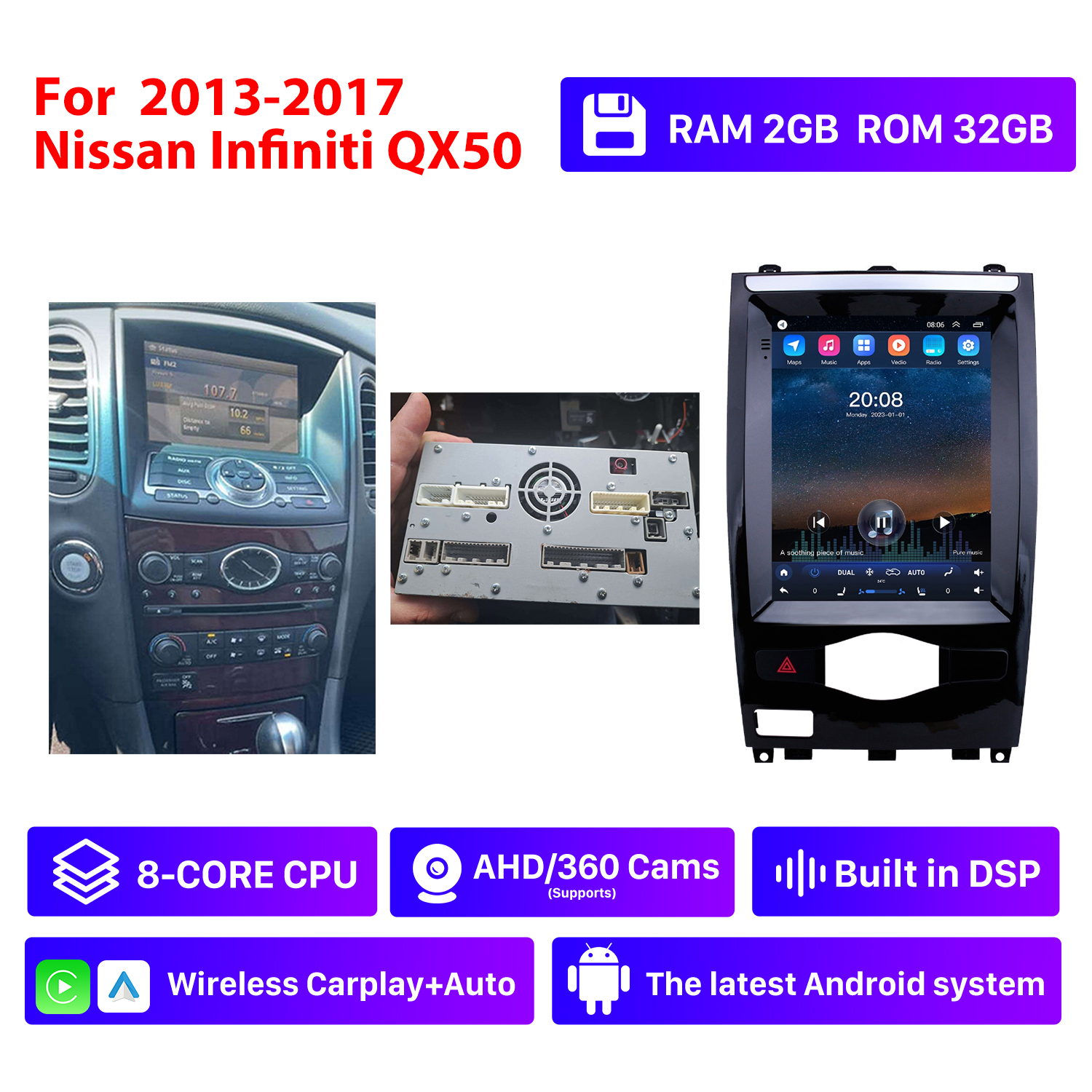 RAM 2G,ROM 32G,2 generation