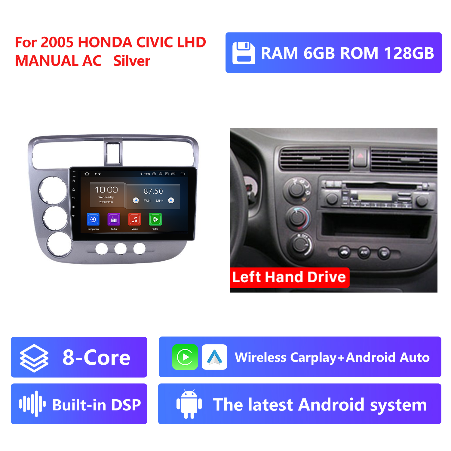 RAM 6G,ROM 128G,Silver