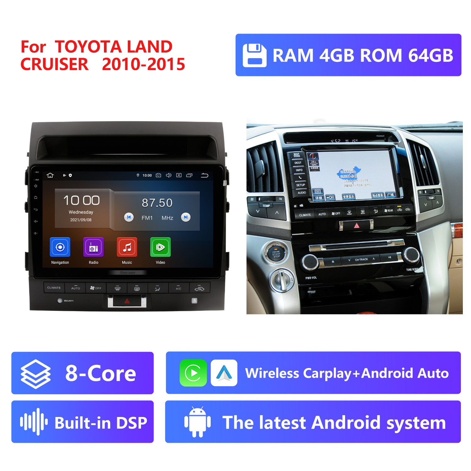 RAM 6G,ROM 128G,2010-2015 year