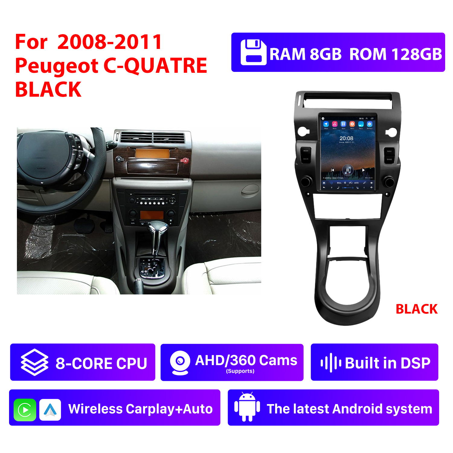 RAM 8G,ROM 128G,black