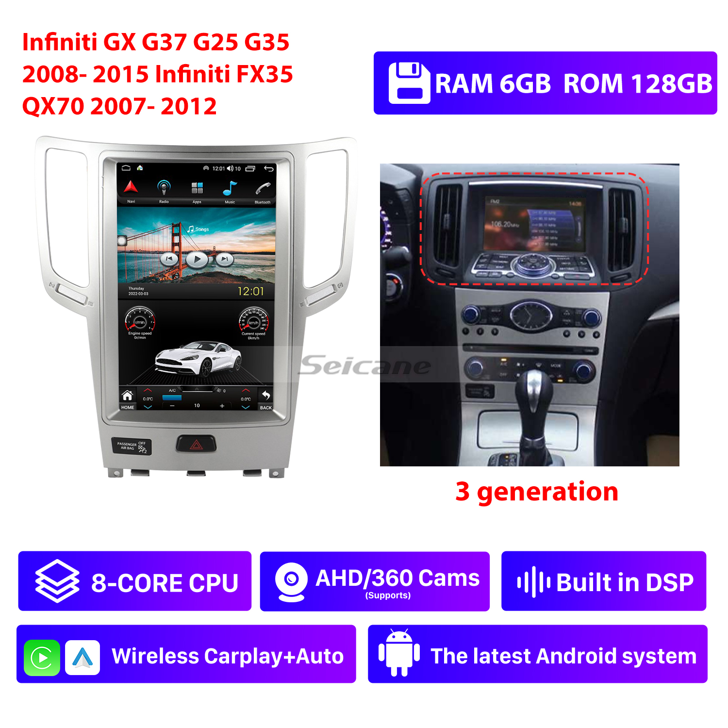 RAM 6G,ROM 128G, Low Level Car