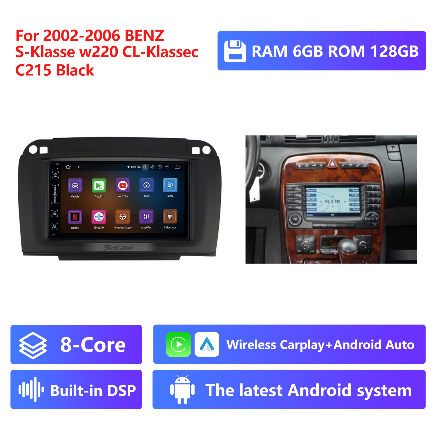 RAM 6G,ROM 128G,Black