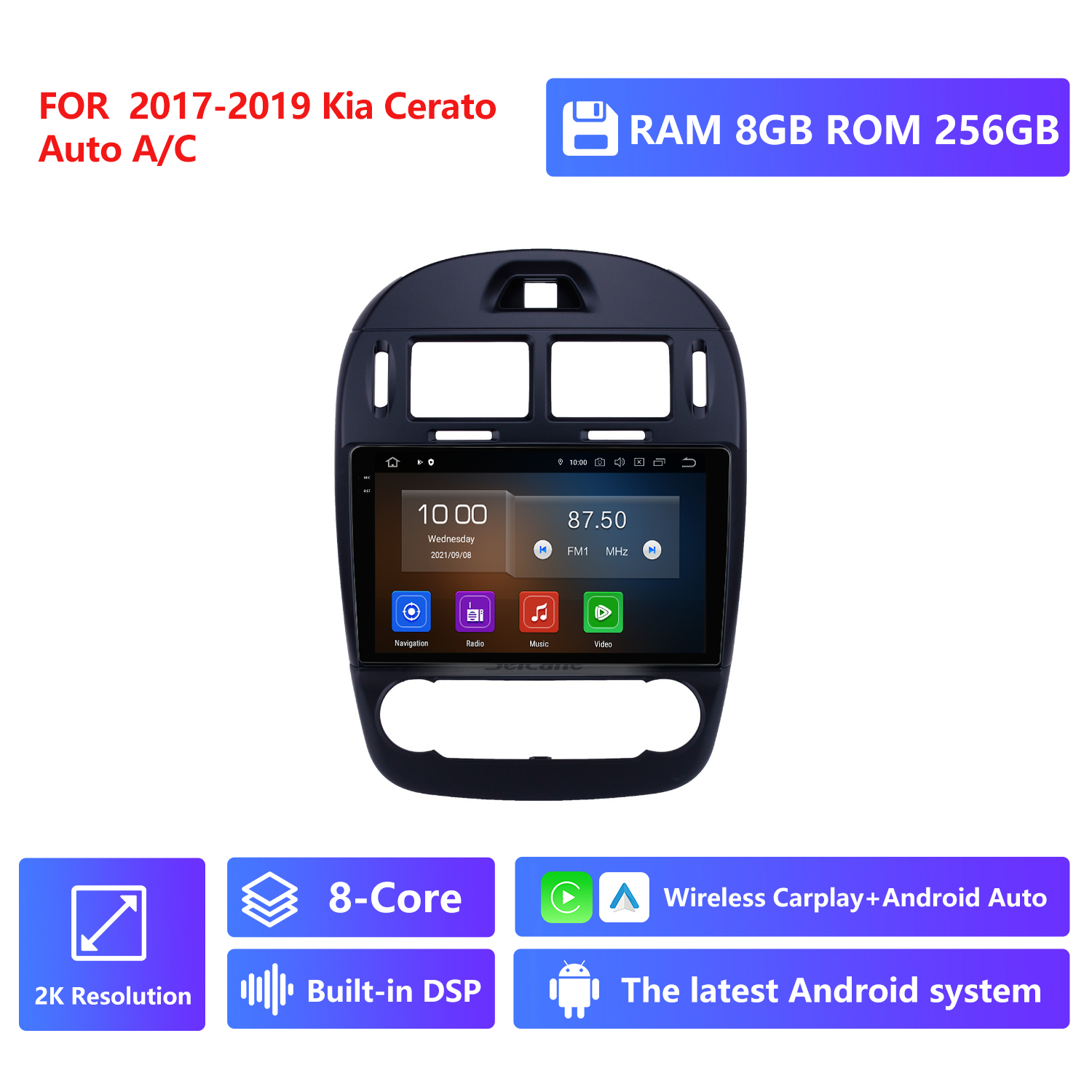 RAM 8G,ROM 256G 2K Resolución