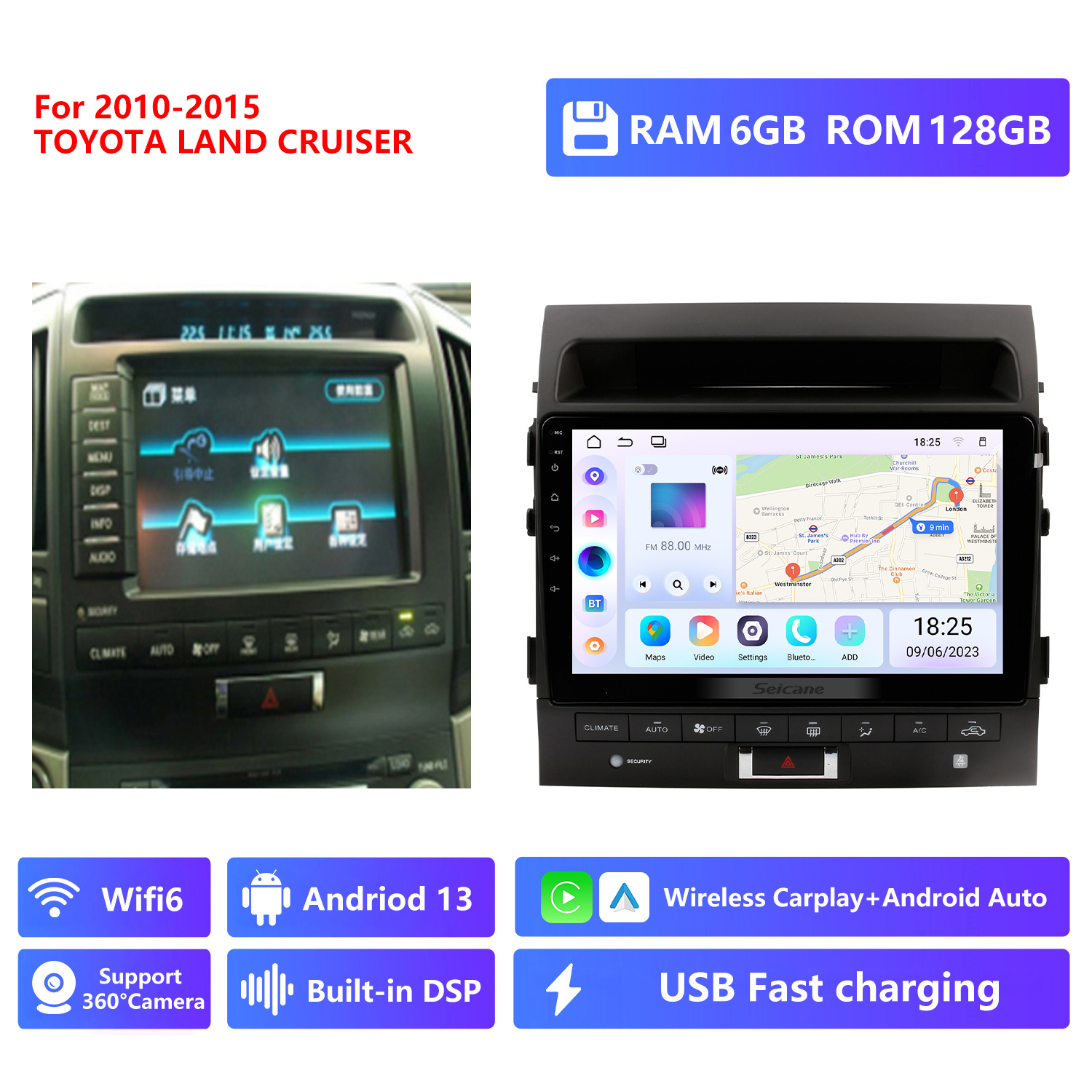 RAM 6G,ROM 128G,2010-2015 year