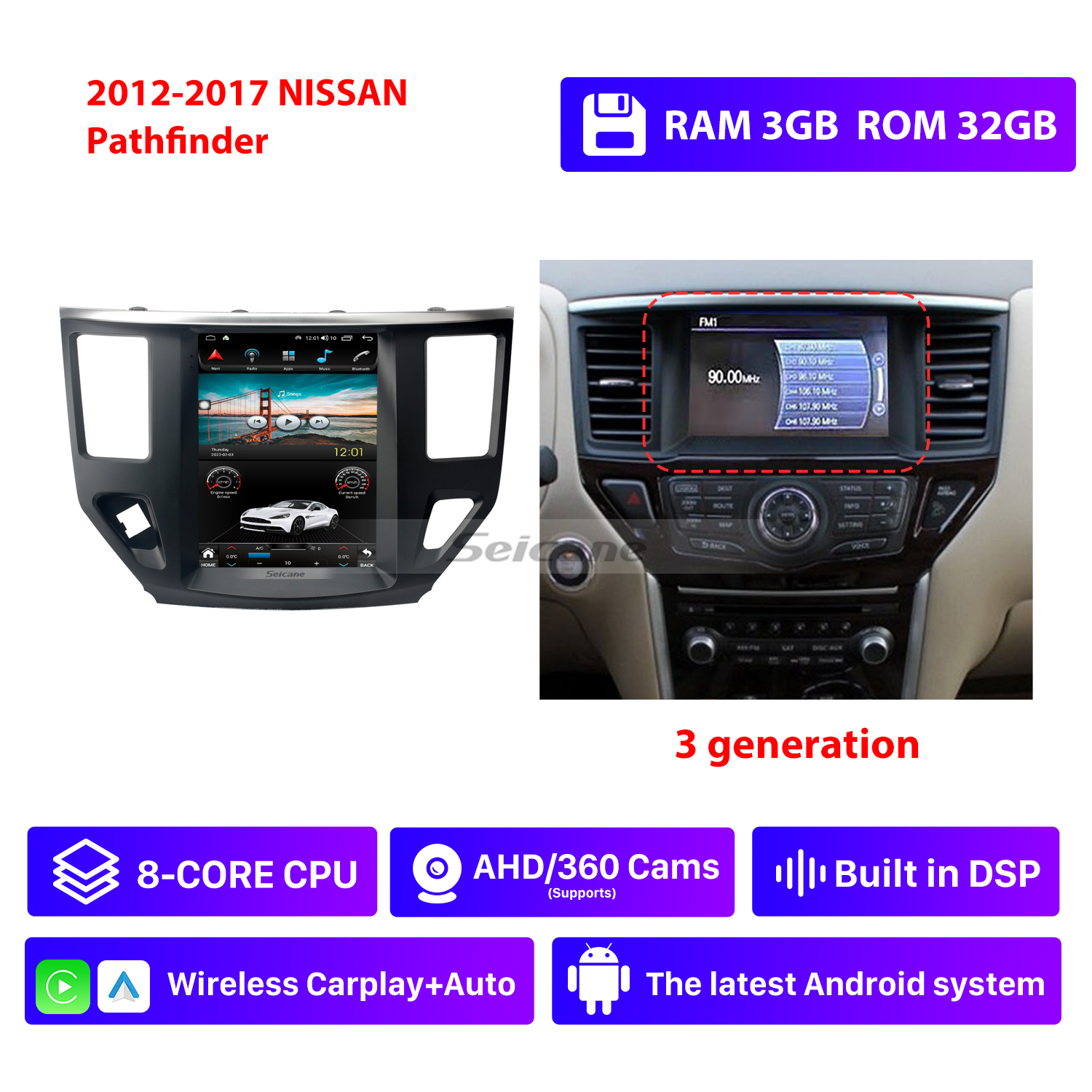 RAM 3G,ROM 32G,Version 3