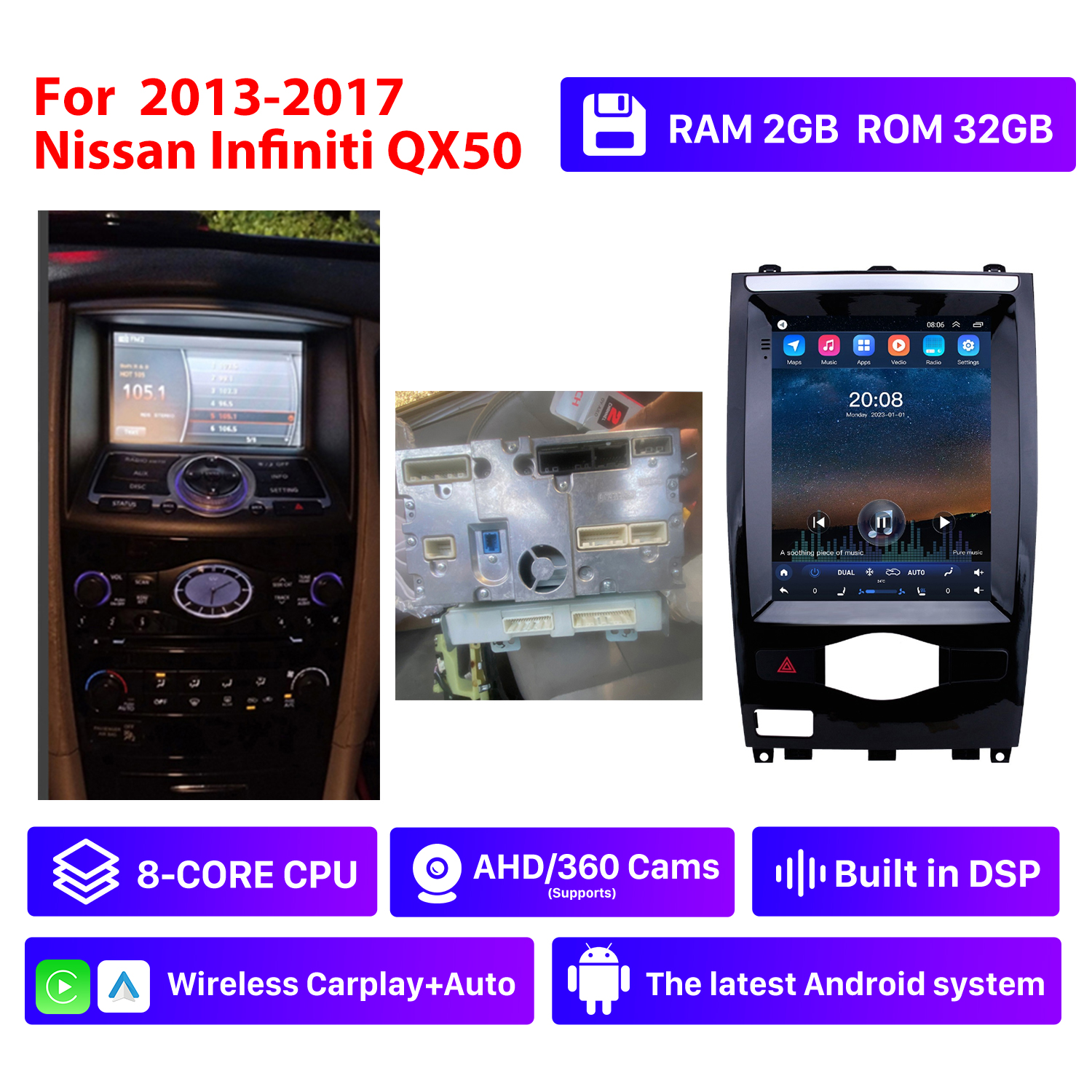 RAM 2G,ROM 32G,3 generation