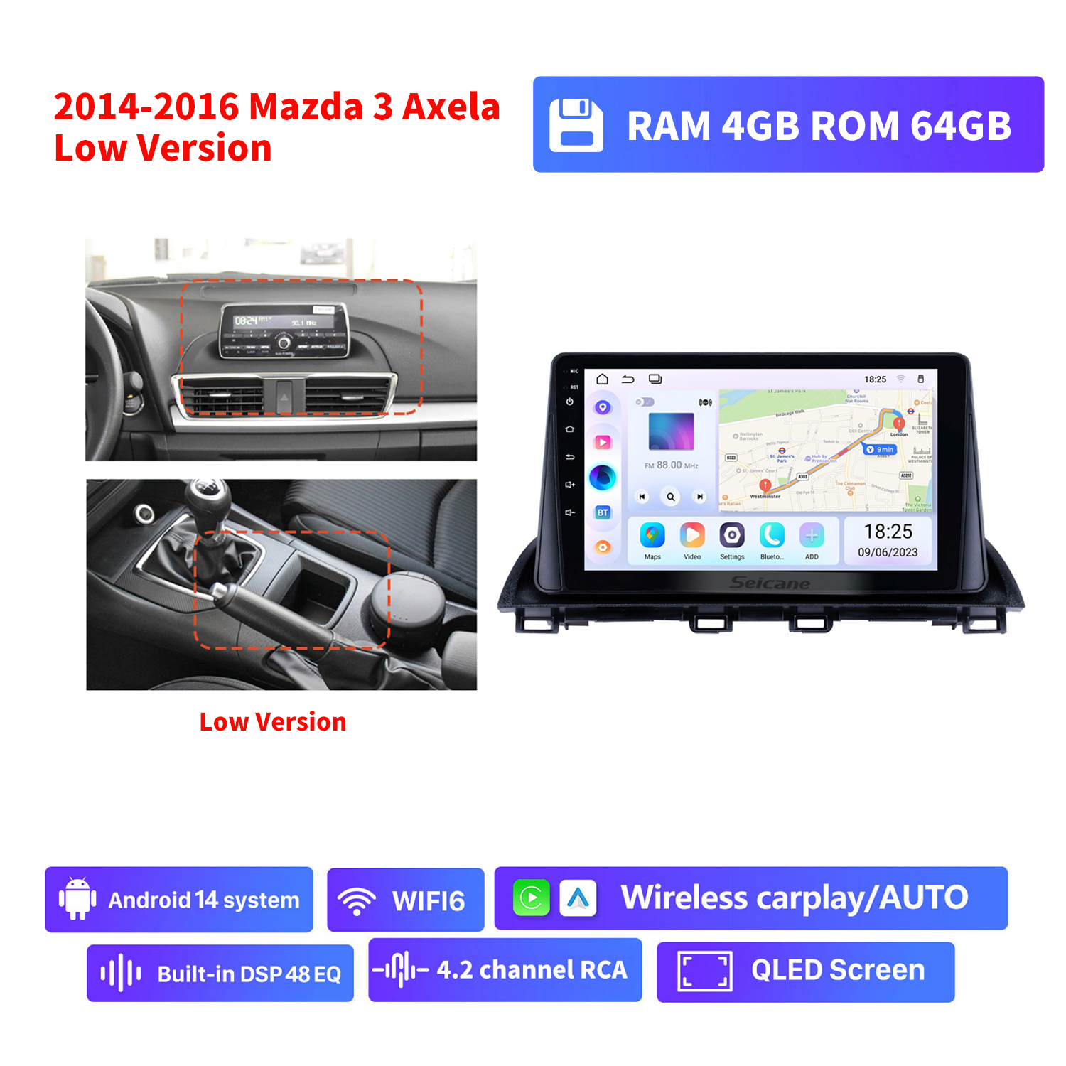 RAM 4G,ROM 64G,Low version
