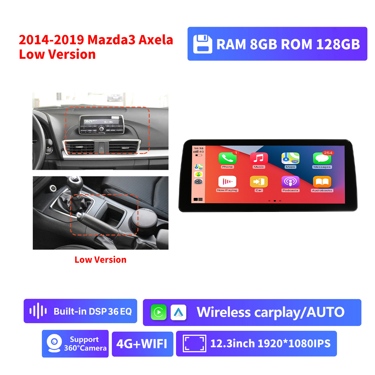 RAM 8G,ROM 128G,Low version