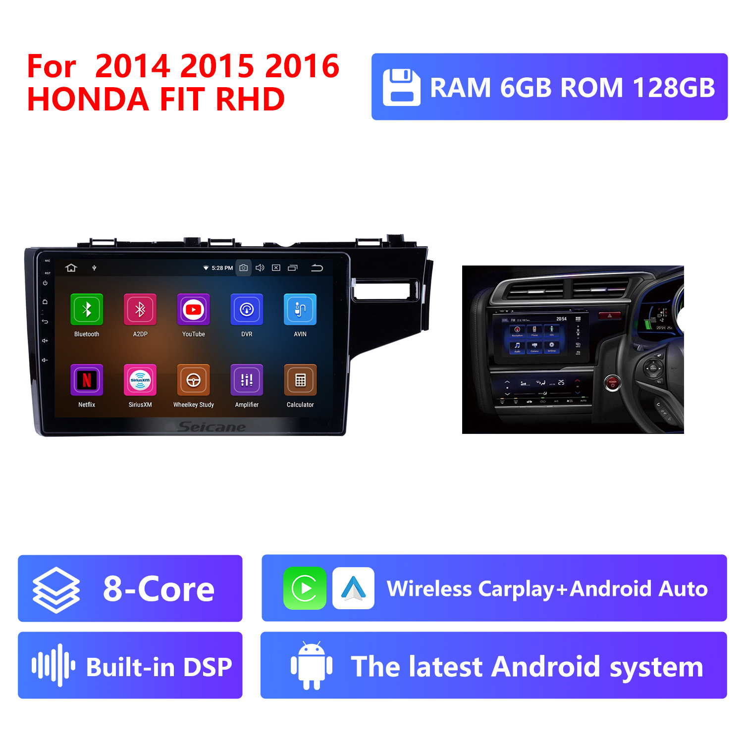 RAM 6G,ROM 128G