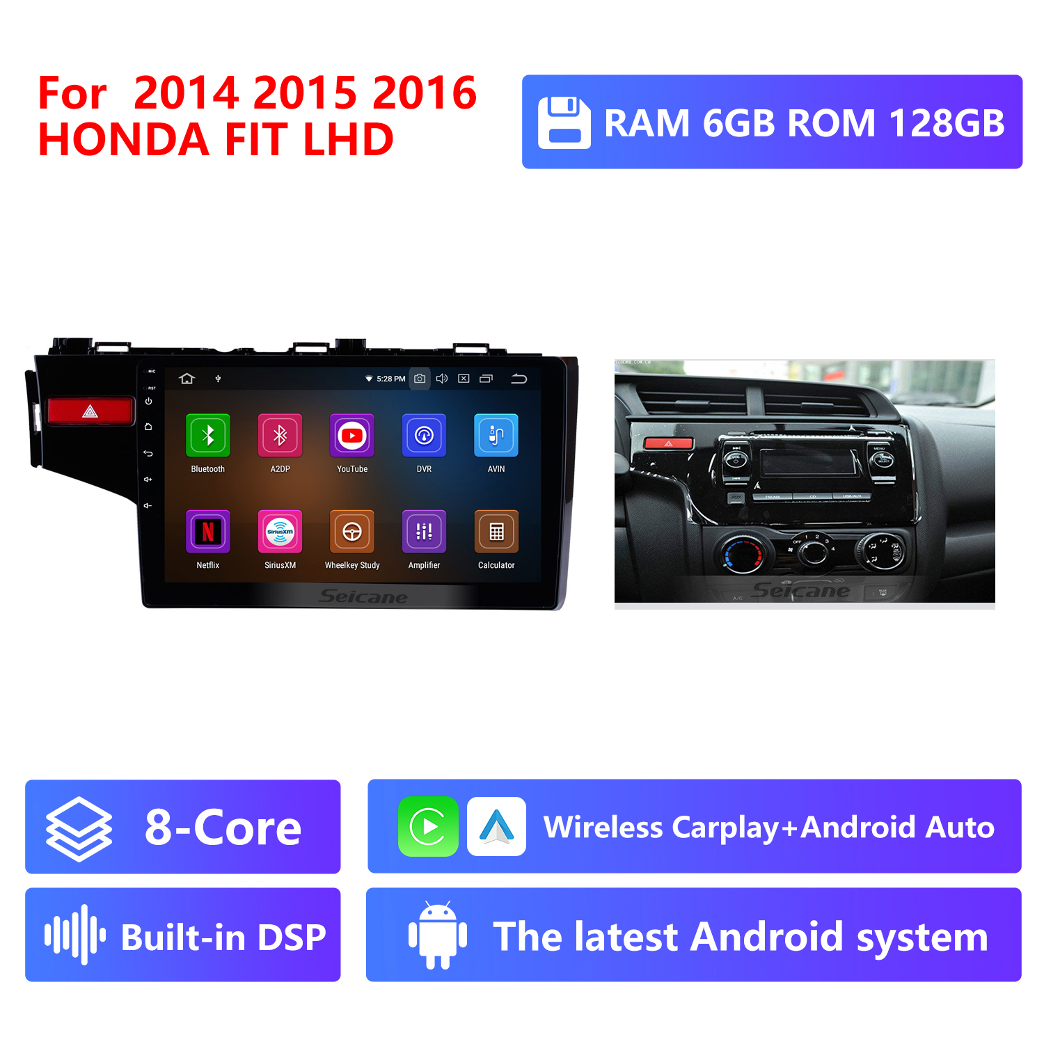 RAM 6G,ROM 128G