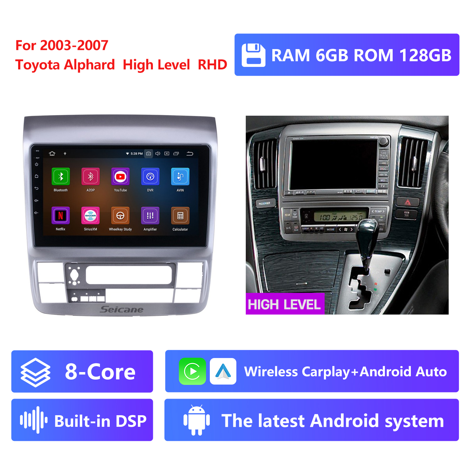 RAM 6G,ROM 128G,High Level