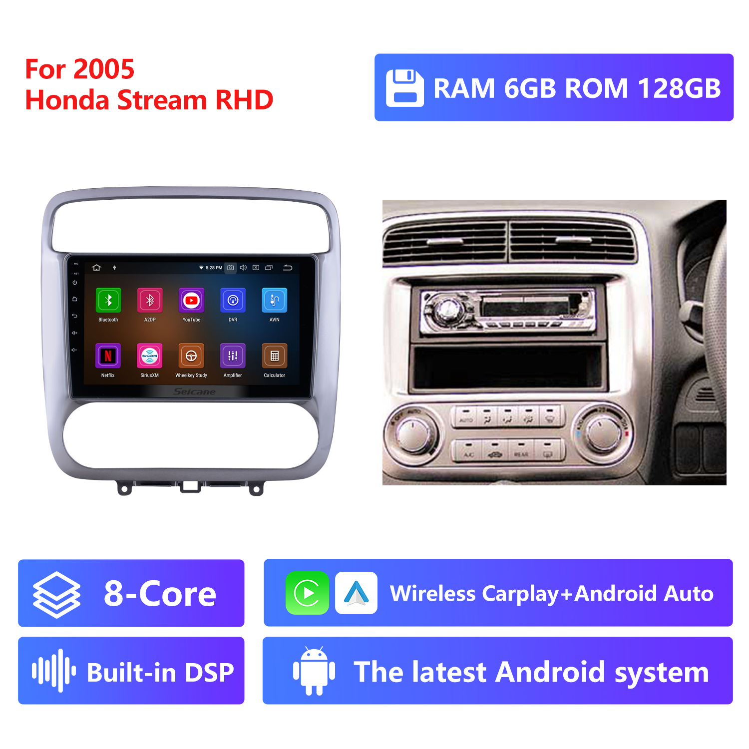 RAM 6G,ROM 128G